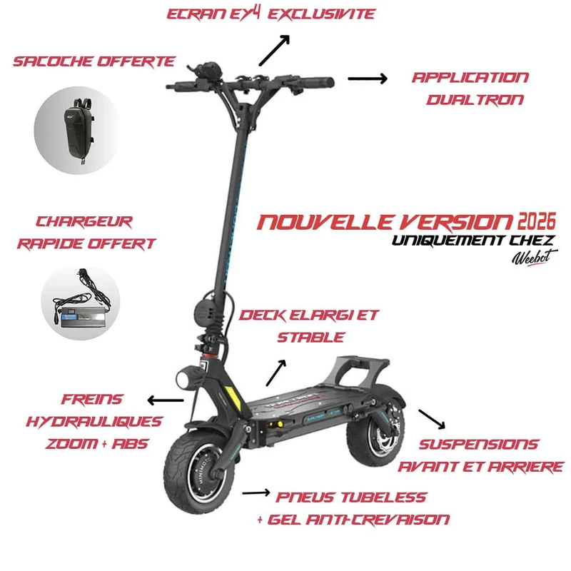 Trottinette Électrique Dualtron Victor Luxury Plus