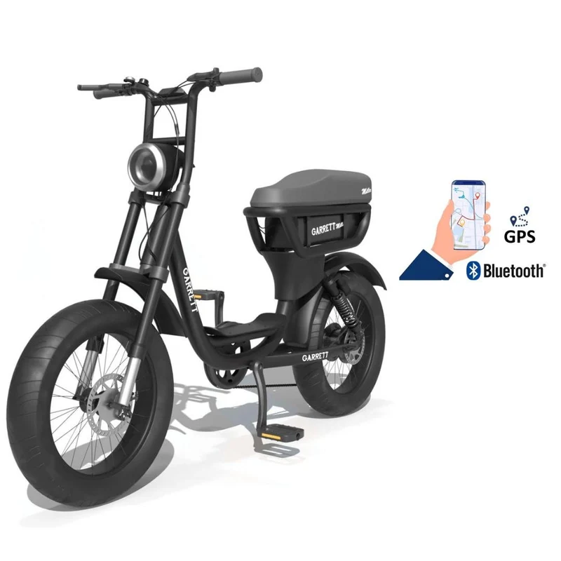Fatbike Électrique Biplace Cargo Garrett Miller City