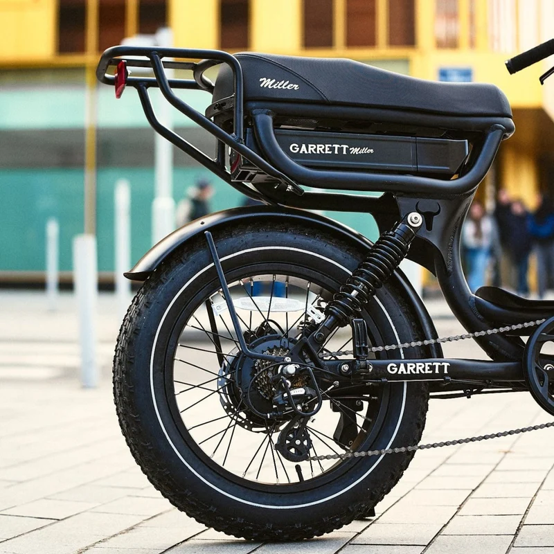Fatbike Électrique Biplace Cargo Garrett Miller City