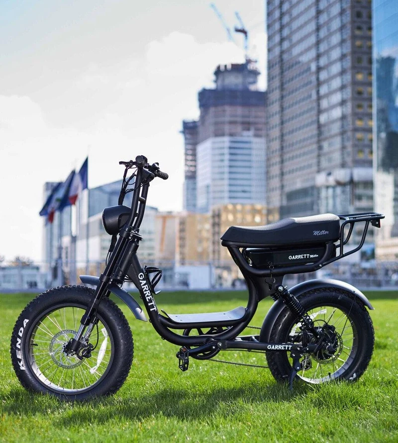 Fatbike Électrique Biplace Cargo Garrett Miller City