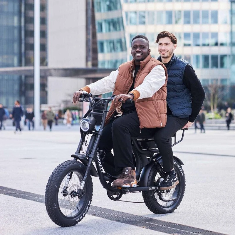 Fatbike Électrique Biplace Cargo Garrett Miller City