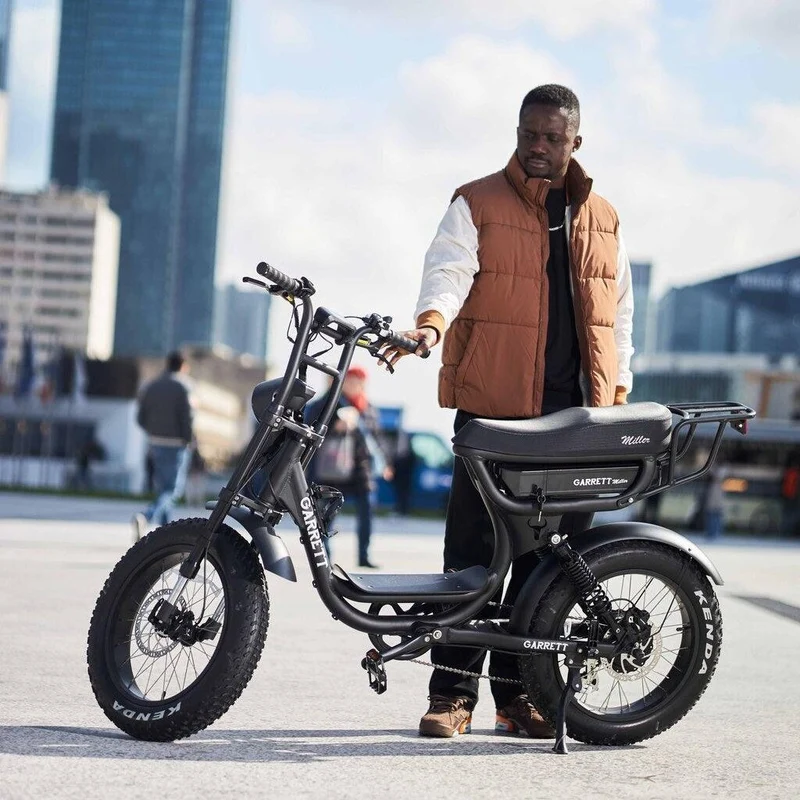 Fatbike Électrique Biplace Cargo Garrett Miller City