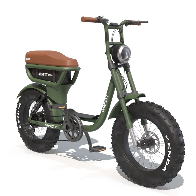 Fatbike Électrique Biplace Cargo Garrett Miller City