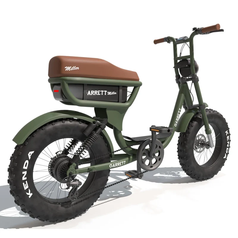 Fatbike Électrique Biplace Cargo Garrett Miller City