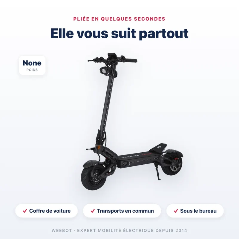 Trottinette Électrique Teverun Fighter 11 V6 2026