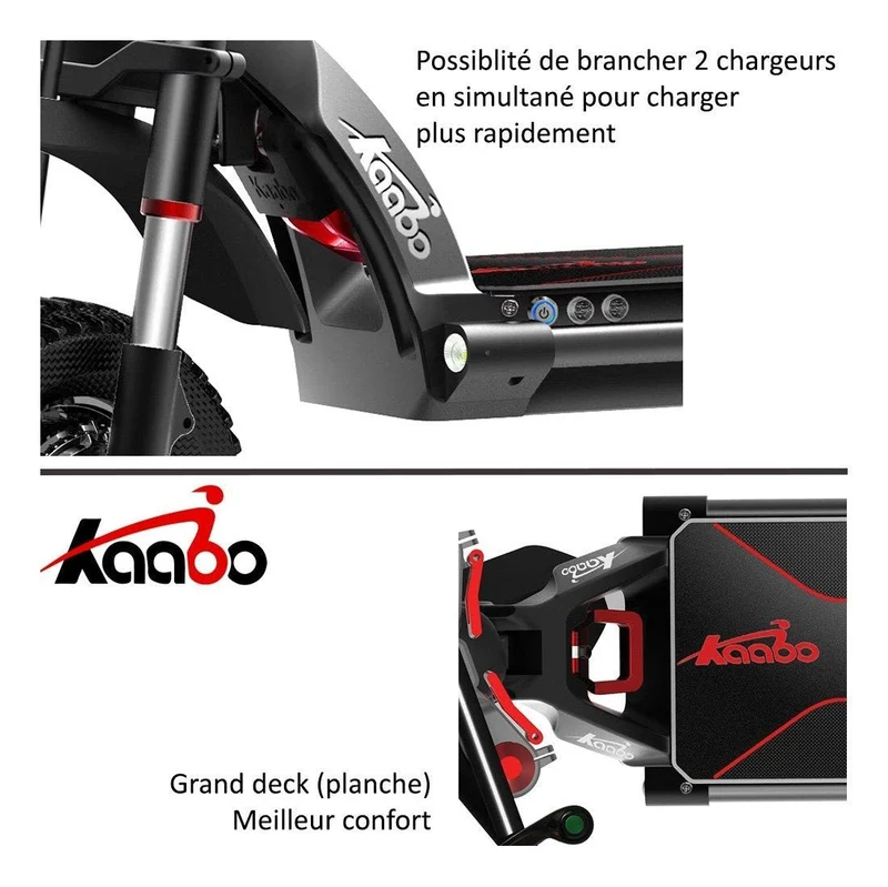 Trottinette Électrique Kaabo Wolf Warrior GT Pro Plus