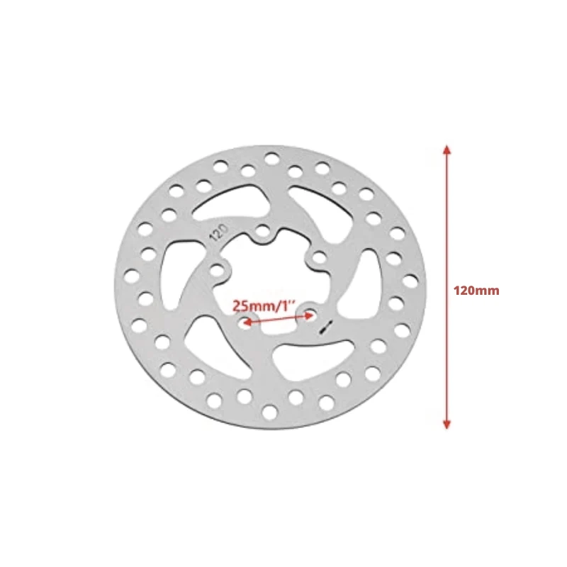 Disque de Frein Florale de 120 mm pour Trottinette Électrique Xiaomi M365 Pro