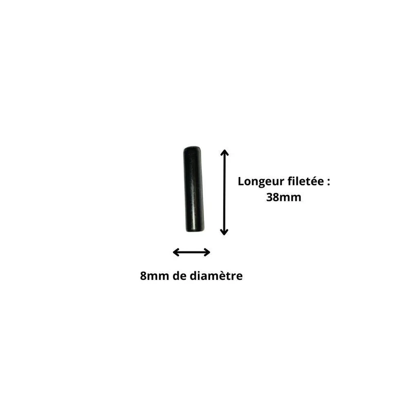 Vis M8x38 Sans Tête (Pack de 10)