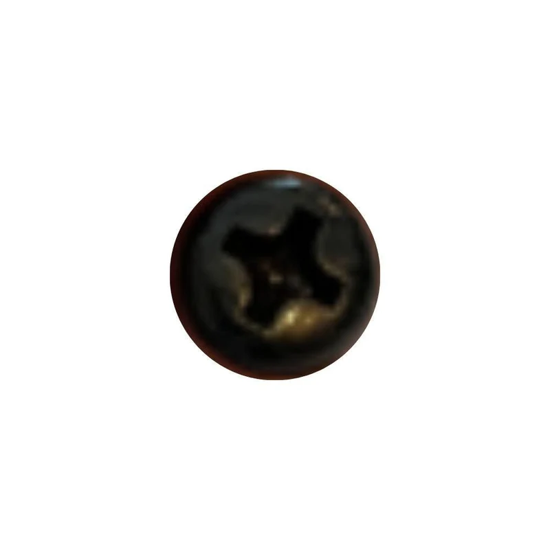 Vis M4x12 à Tête Ronde et Empreinte Cruciforme (Pack de 10)