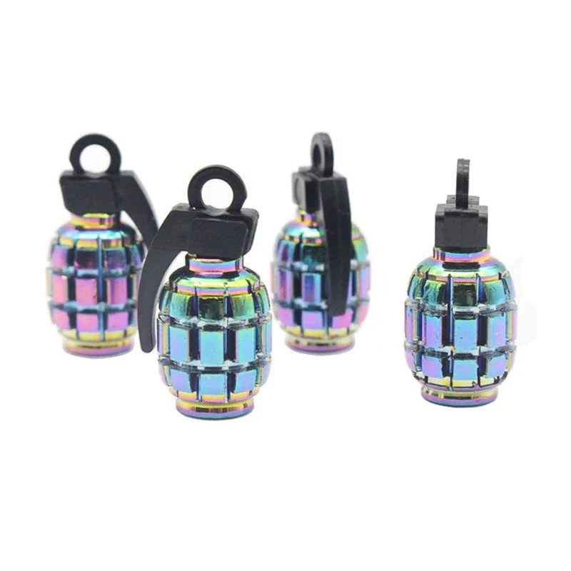 Lot de 2 Bouchons de Valve Grenade