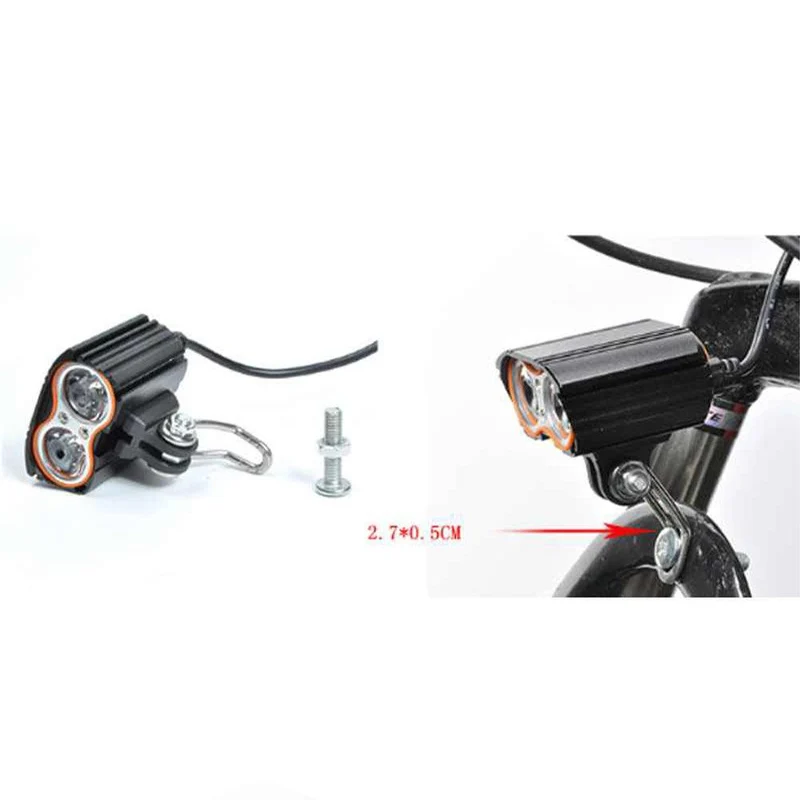 Éclairage Trottinette Électrique - Phare Avant 1600 Lumens