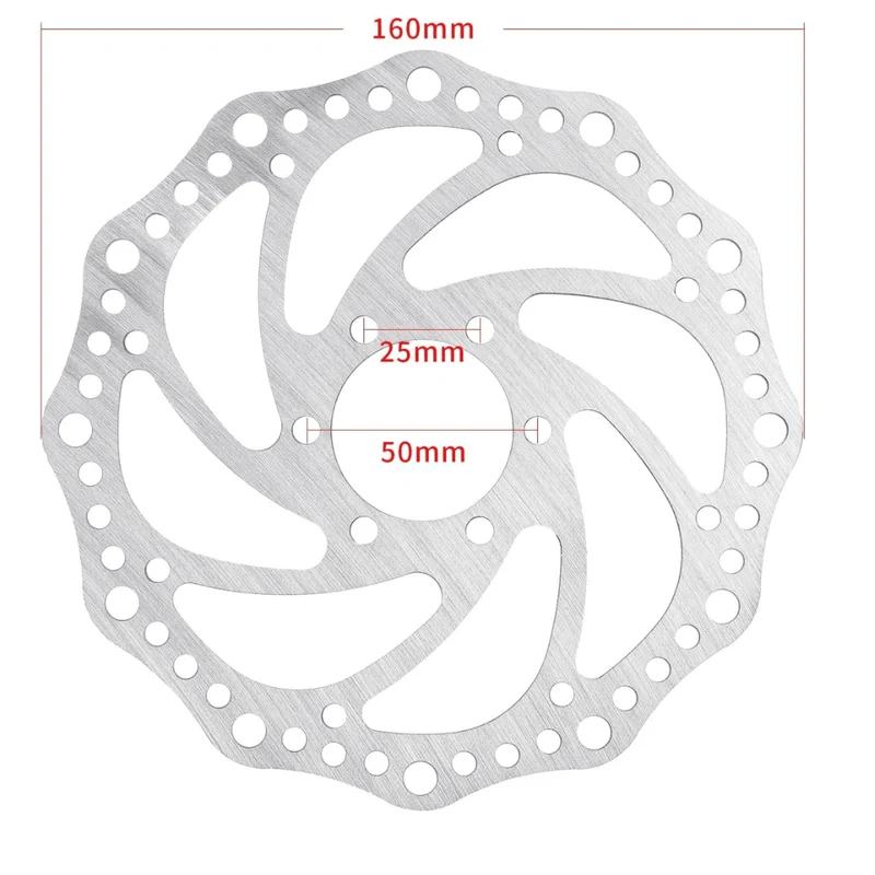 Disque de Frein Circulaire 160mm Trottinette Électrique (Dualtron Thunder, Storm, Zero 11X et autres...)