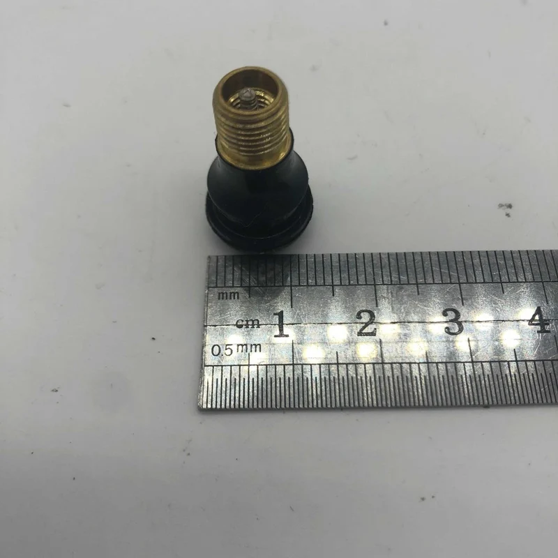 Valve Droite Universelle pour Pneu Tubeless de Trottinette Électrique