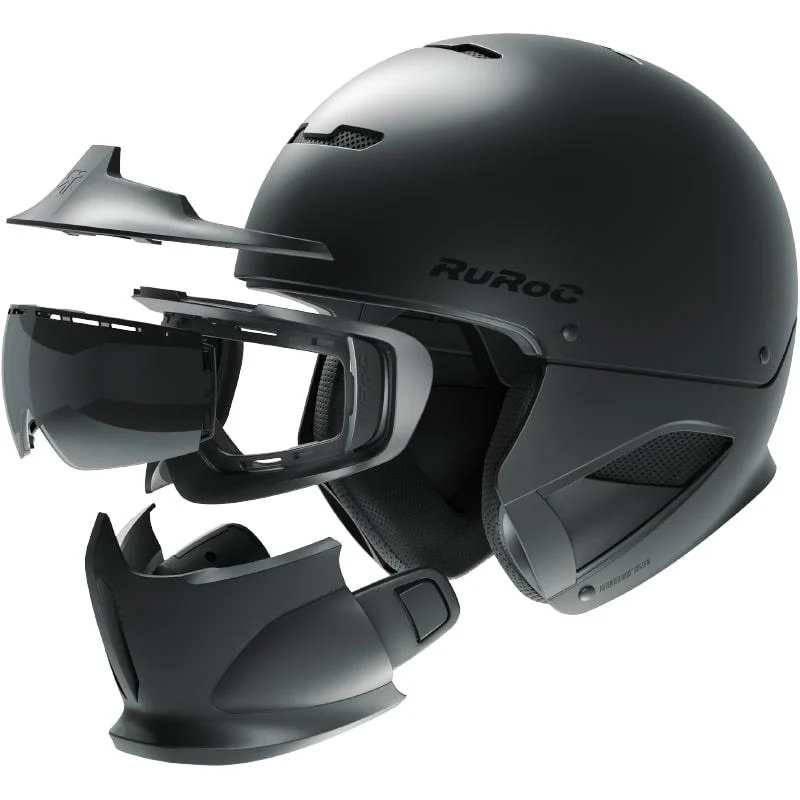 Casque Ruroc RG1-DX Intégral et Modulable avec Lunettes