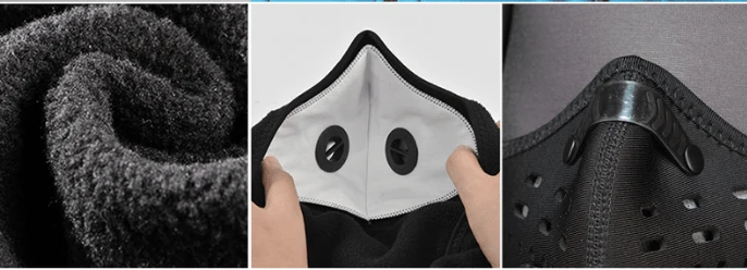 Masque Anti Pollution Intégral Hiver à Filtre