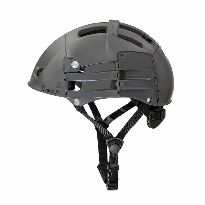 Casque Vélo Pliant Overade Plixi Fit Gris