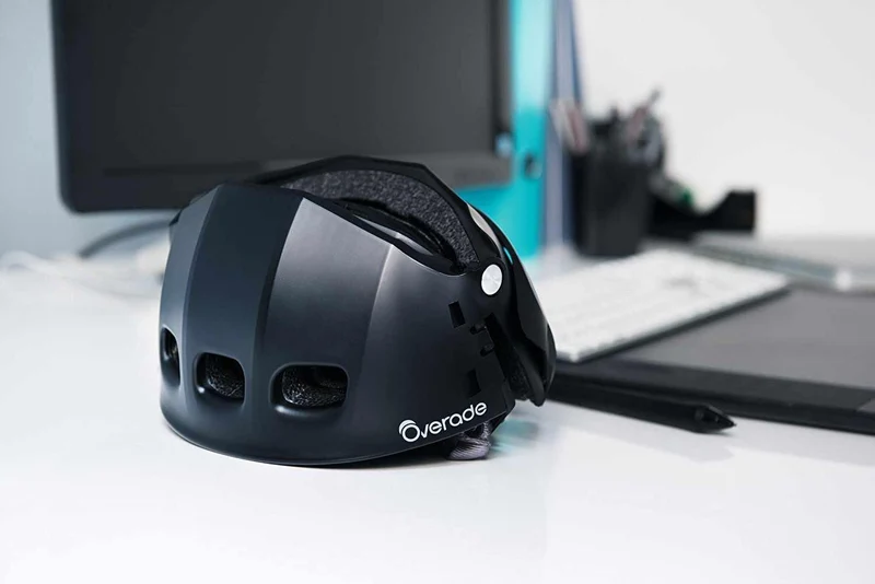 Casque Vélo Pliant Overade Plixi Fit Noir