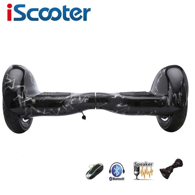 iScooter hoverboard with Bluetooth speakers two wheels smart self balancing scooter electric skateboard giroskuter