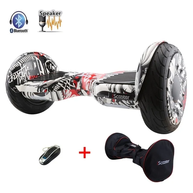 iScooter hoverboard with Bluetooth speakers two wheels smart self balancing scooter electric skateboard giroskuter