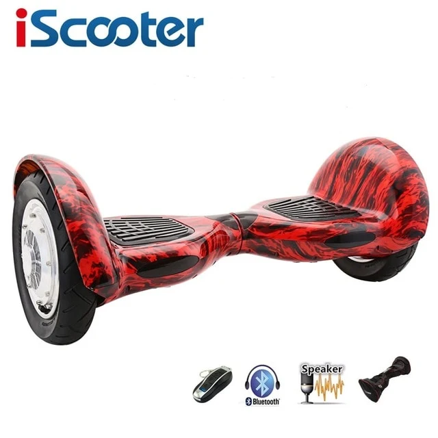 iScooter hoverboard with Bluetooth speakers two wheels smart self balancing scooter electric skateboard giroskuter