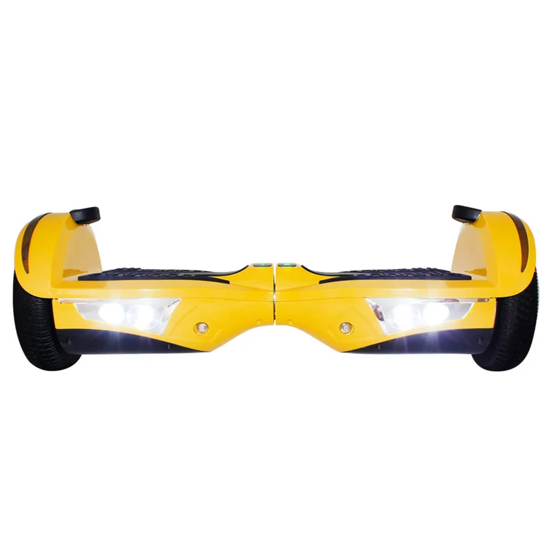 7" Smart Electric Self-Balancing Scooters Skateboard W/ Bluetooth LED