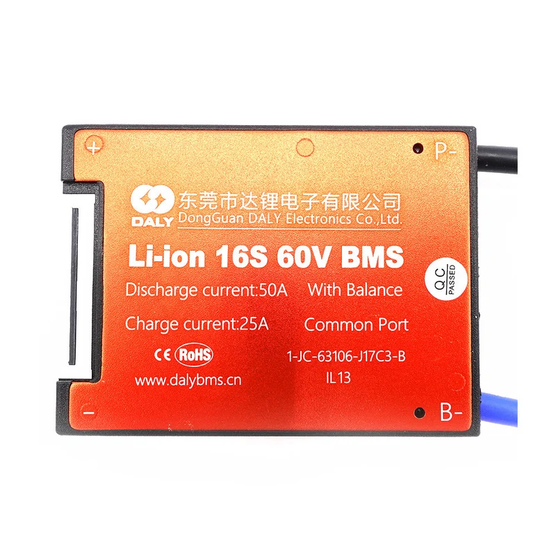 BMS Daly 60V 16S 50A