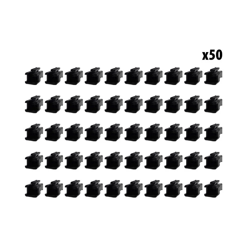Connecteur SM 2 pins male x50 pcs