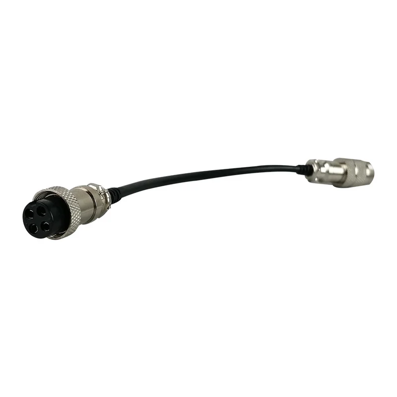 Adaptateur GX16-3 pins male vers GX16-4 pins femelle