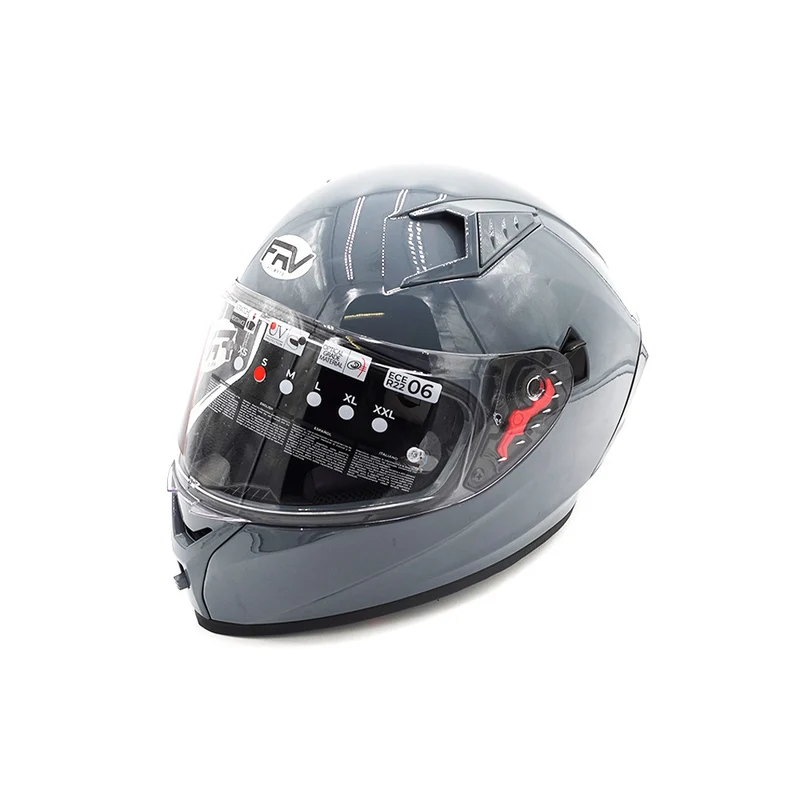 Casque intégral gris