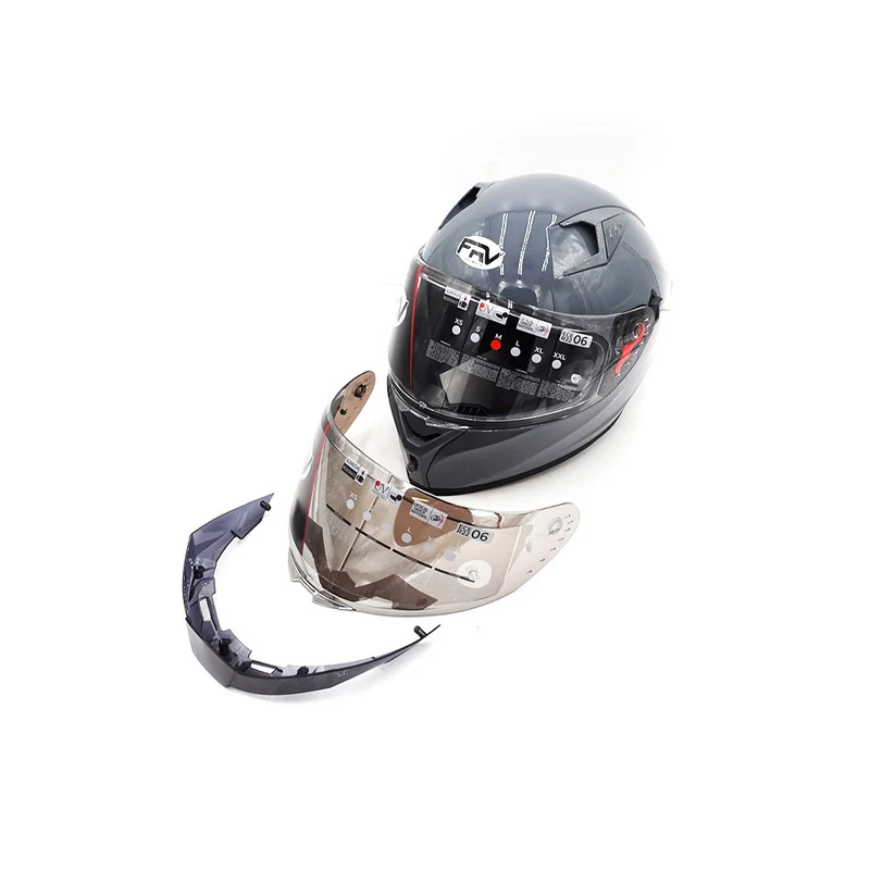 Casque intégral gris