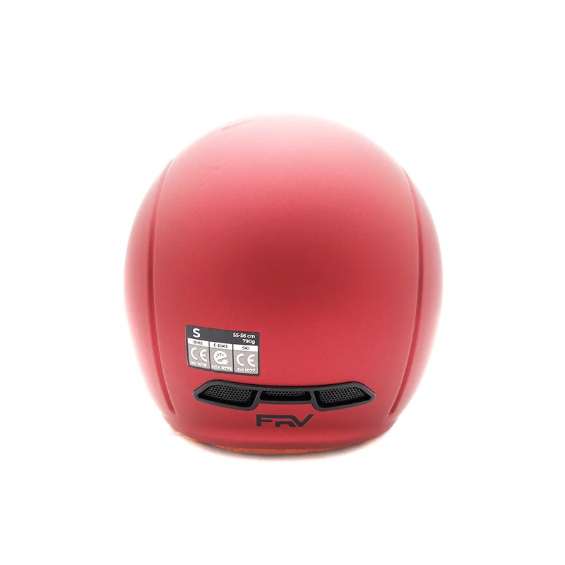 Casque JET bordeaux mat