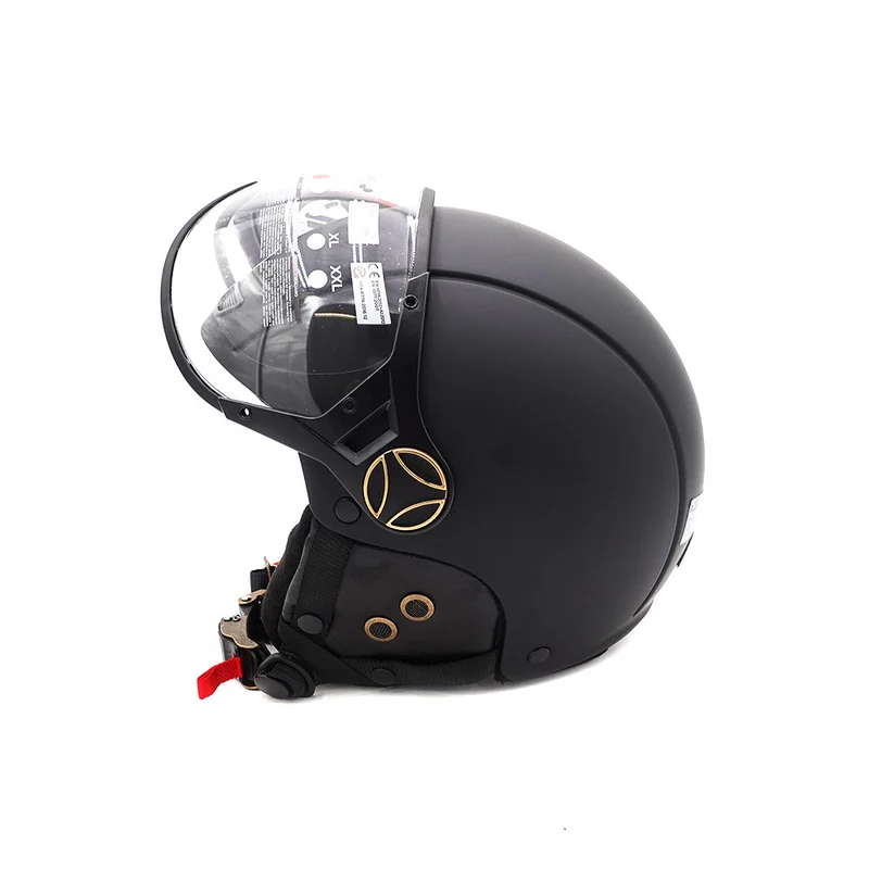 Casque JET noir mat