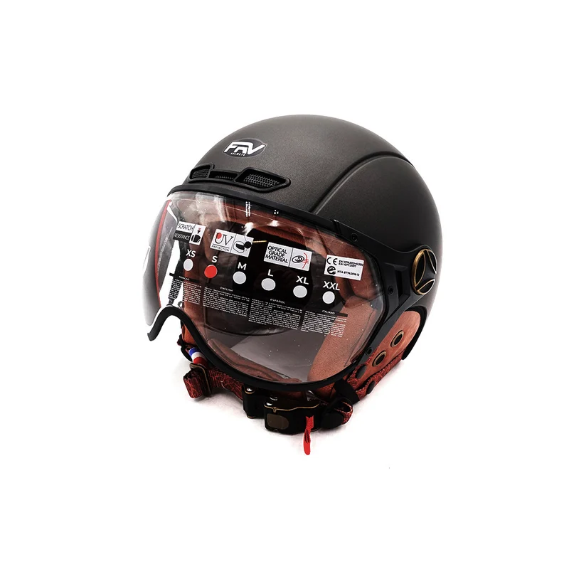 Casque JET Gris graphite Mat