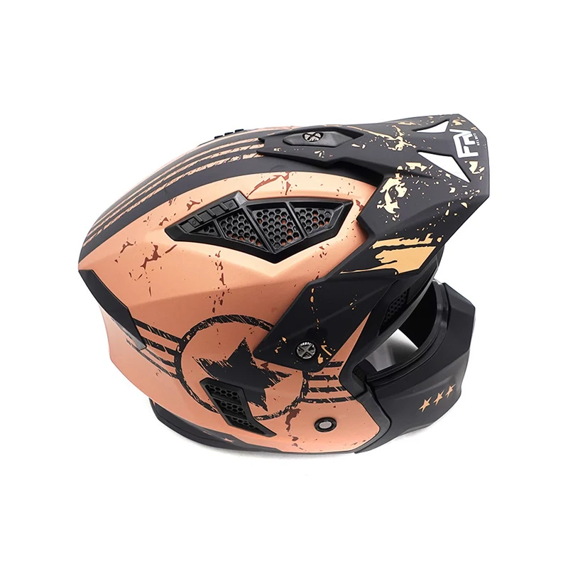 Casque street Maverick (taille S à XL) - hero gold