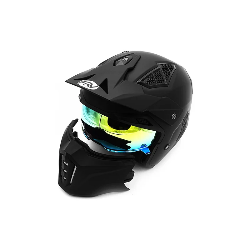 Casque Street Panther (taille S à XL) - noir