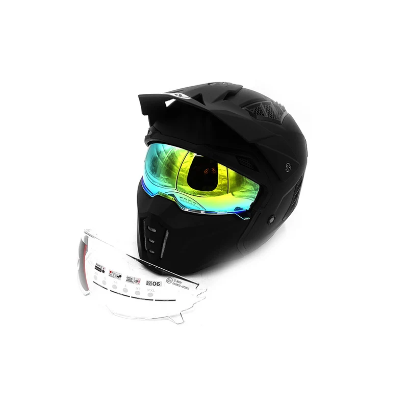 Casque Street Panther (taille S à XL) - noir