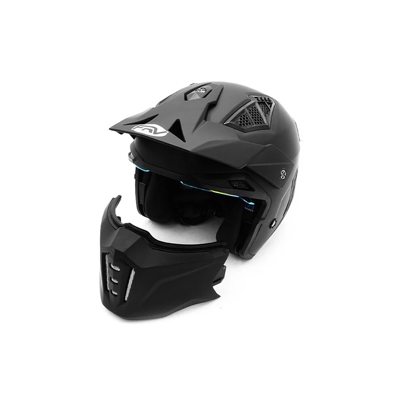 Casque Street Panther (taille S à XL) - noir