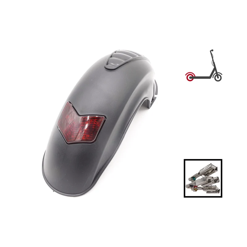 Garde boue arriere avec LED Kugoo M4 (réf. SP-1206)