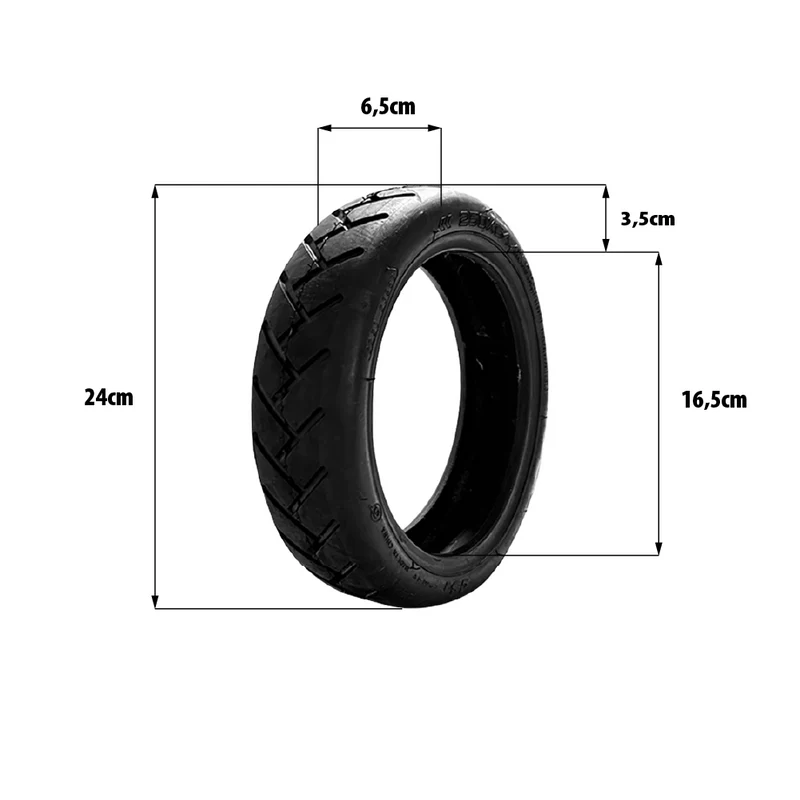 Pneu 250x54 tubeless CST pour Xiaomi Mi4