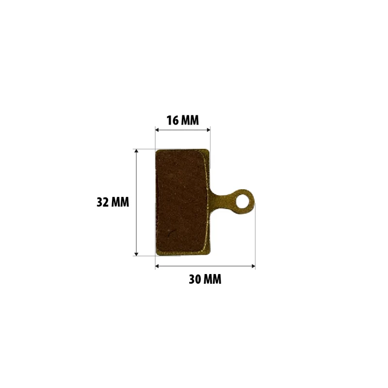 Plaquettes de frein metalliques Shimano G03S