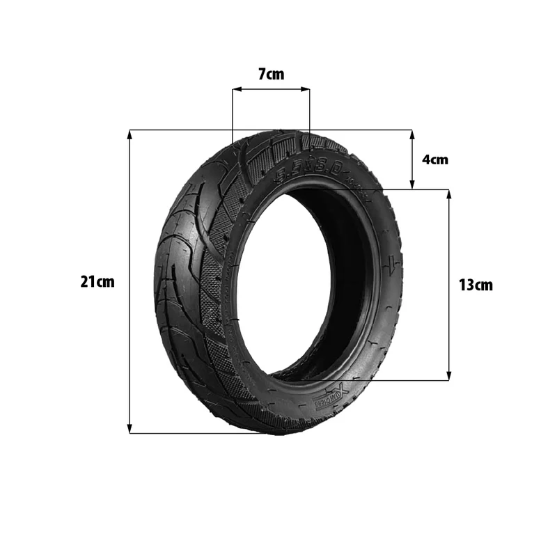Pneu 8.5x3.0 tubetype renforcé route Vsett 8 & 9