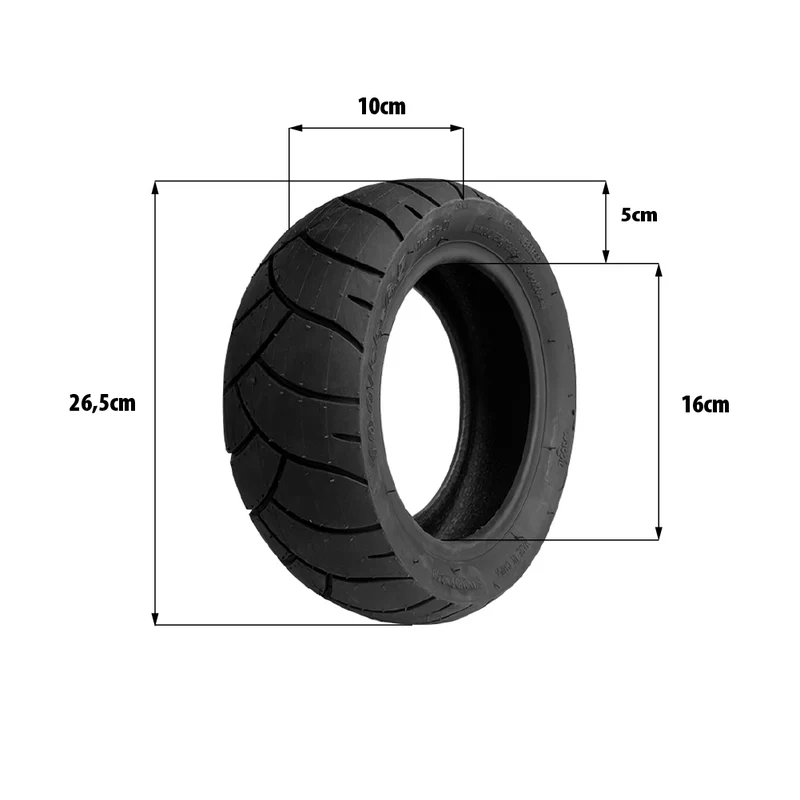 Pneu 100/55-6.5 tubeless