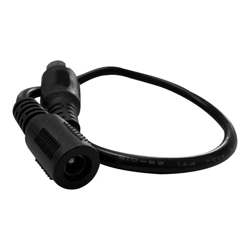 Ligne convertisseur DC 5.5 2,5mm femelle - RCA mâle 10mm