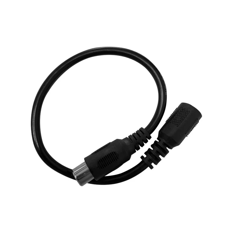 Ligne convertisseur DC 5.5 2,5mm femelle - RCA mâle 10mm
