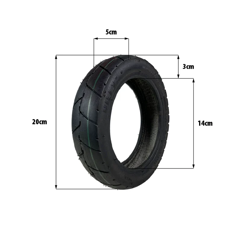 Pneu 8.5x2 (50-139) tubetype Hiley