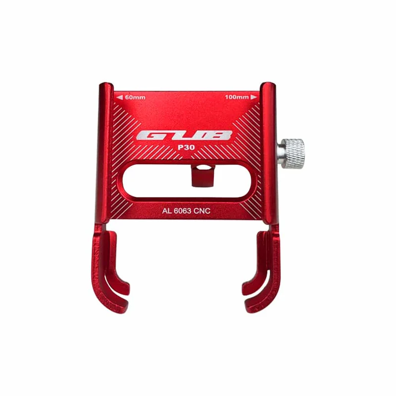 Support téléphone GUB P30 rouge