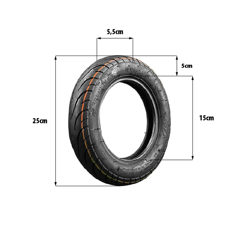 Pneu 10x2.25 tubetype CST