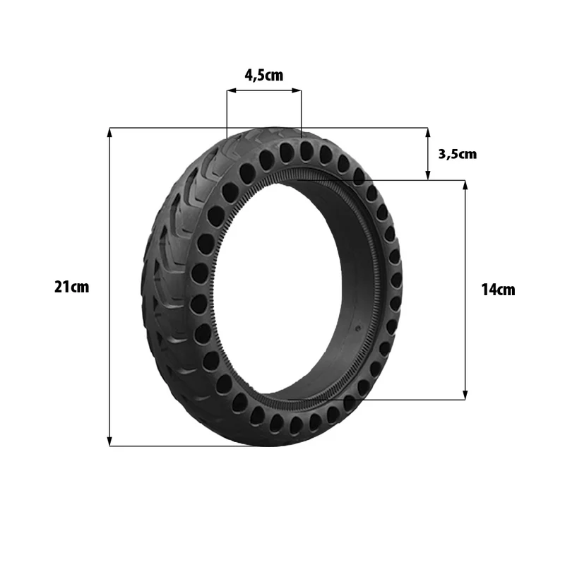 Pneu plein 8.5X2 Xiaomi M365