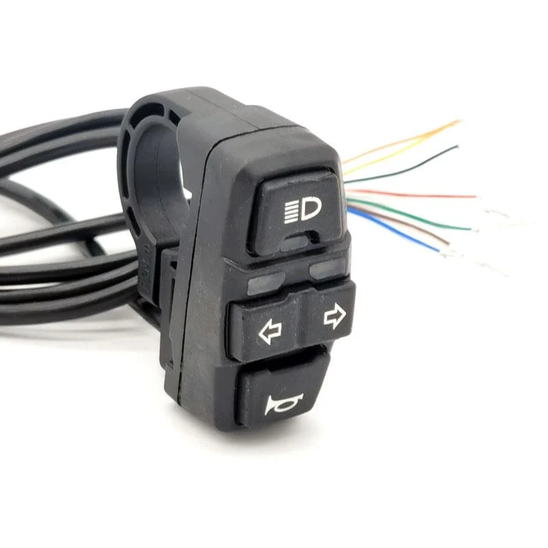 Commodo BSK321 clignotants, phare et klaxon – connecteur SM 1,5 m