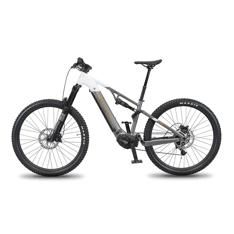 VTT électrique Terram 2.0 Blanc / Gris quartz — Viketory